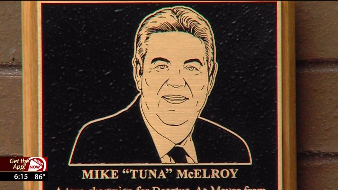 Mike 'Tuna' McElroy inducted into Decatur Hall of Fame